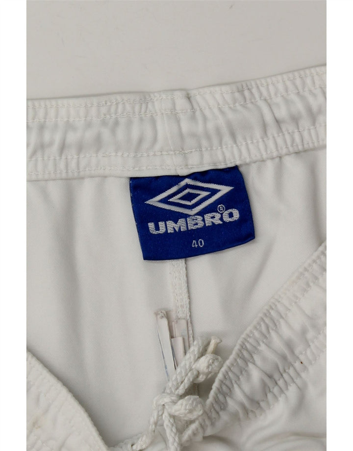Ανδρικό αθλητικό σορτς Umbro XL Λευκό πολυεστέρα