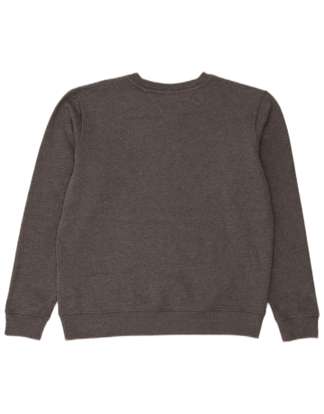 Γραφικό ανδρικό φούτερ Tommy Hilfiger Jumper μεγάλο γκρι βαμβακερό