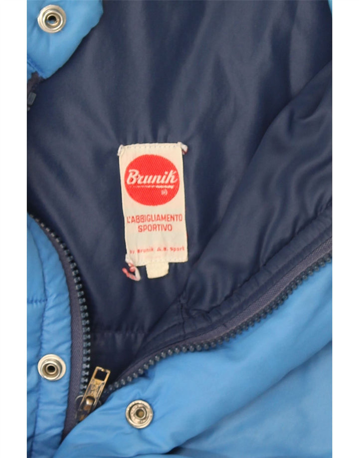 Brunik Ανδρικό μπουφάν UK 40 Large Blue Colourblock