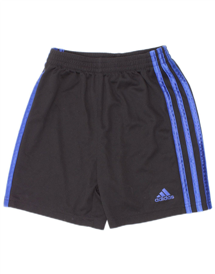 Adidas Boys Sport σορτς 4-5 ετών μαύρο πολυεστέρα