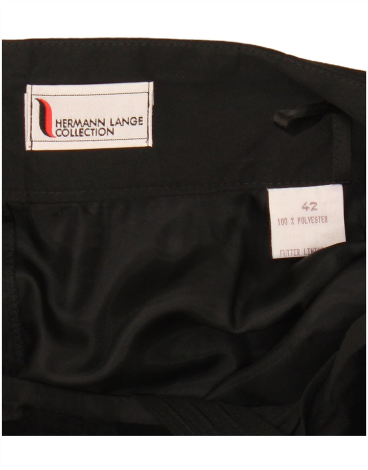 Hermann Lange γυναικεία φούστα σε γραμμή Α IT 42 Medium W30 Μαύρο Πολυεστέρας