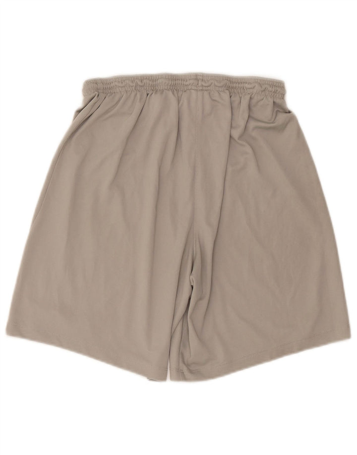 Ανδρικό αθλητικό σορτς Nike Dri Fit με μεγάλο γκρι πολυεστέρα