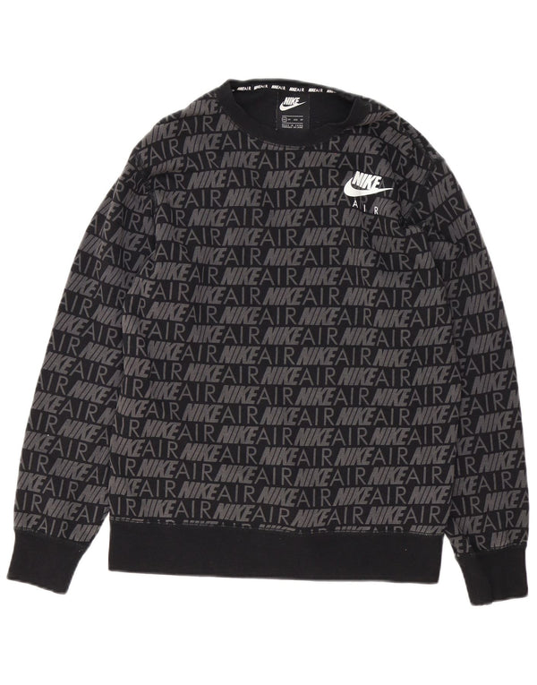 Ανδρικό γραφικό φούτερ Nike Jumper XS Μαύρο βαμβακερό