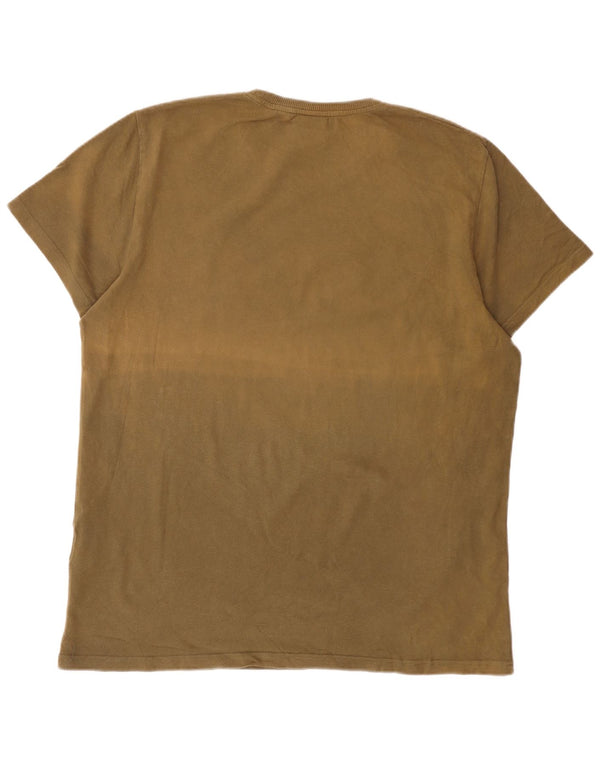 Ανδρικό γραφικό μπλουζάκι Superdry Top 3XL Χακί Βαμβακερό