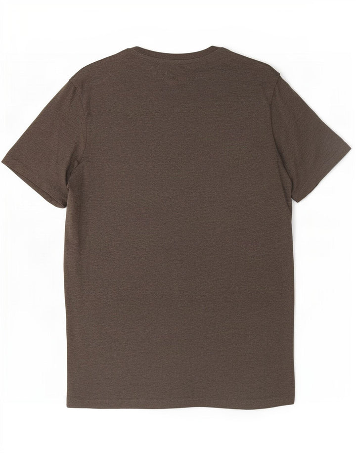 Jack & Jones Ανδρικό γραφικό T-Shirt Top μεγάλο γκρι βαμβακερό