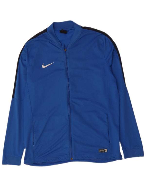 Ανδρική φόρμα NIKE Dri Fit Top Jacket XL Blue Colorblock Polyester