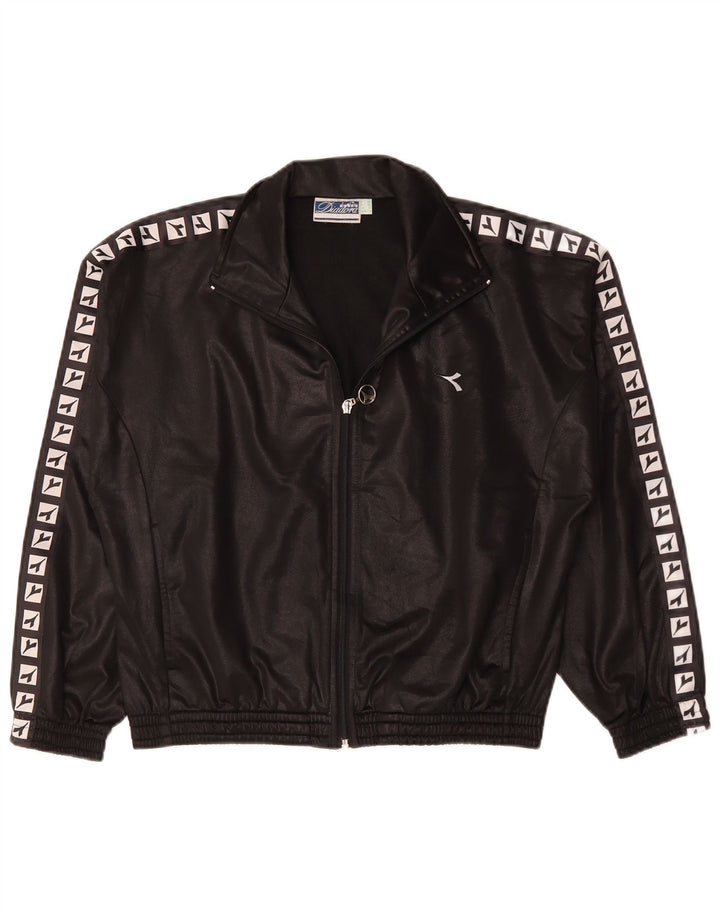 DIADORA Γυναικεία Ολόσωμη Γραφική Ολόσωμη φόρμα UK 10 Small Black