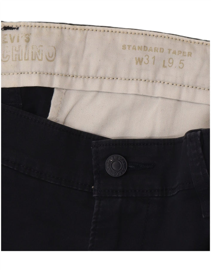 Ανδρικό τσίνο σορτς Levi's Standard W31 από βαμβακερό μεσαίο ναυτικό μπλε