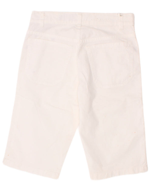 Jeckerson Boys Casual σορτς 10-11 ετών W25 Λευκό βαμβακερό