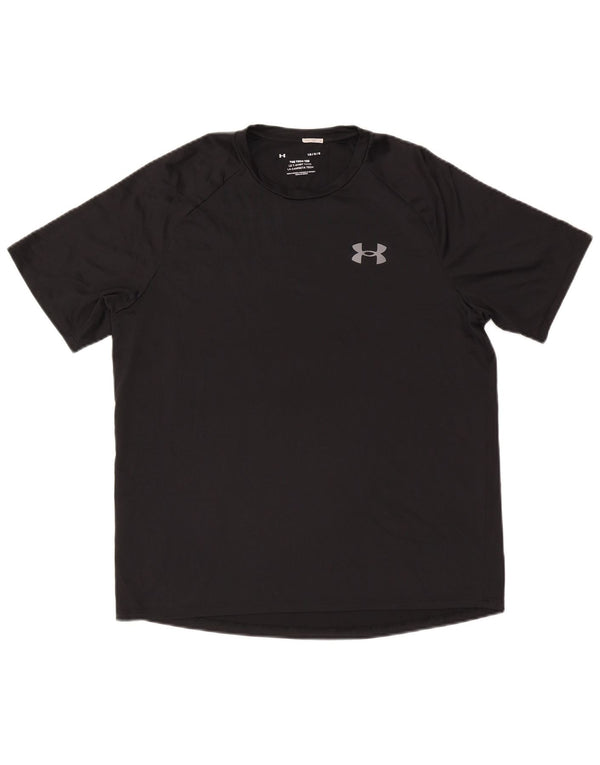 Under Armour Mens T-Shirt Top Large Black