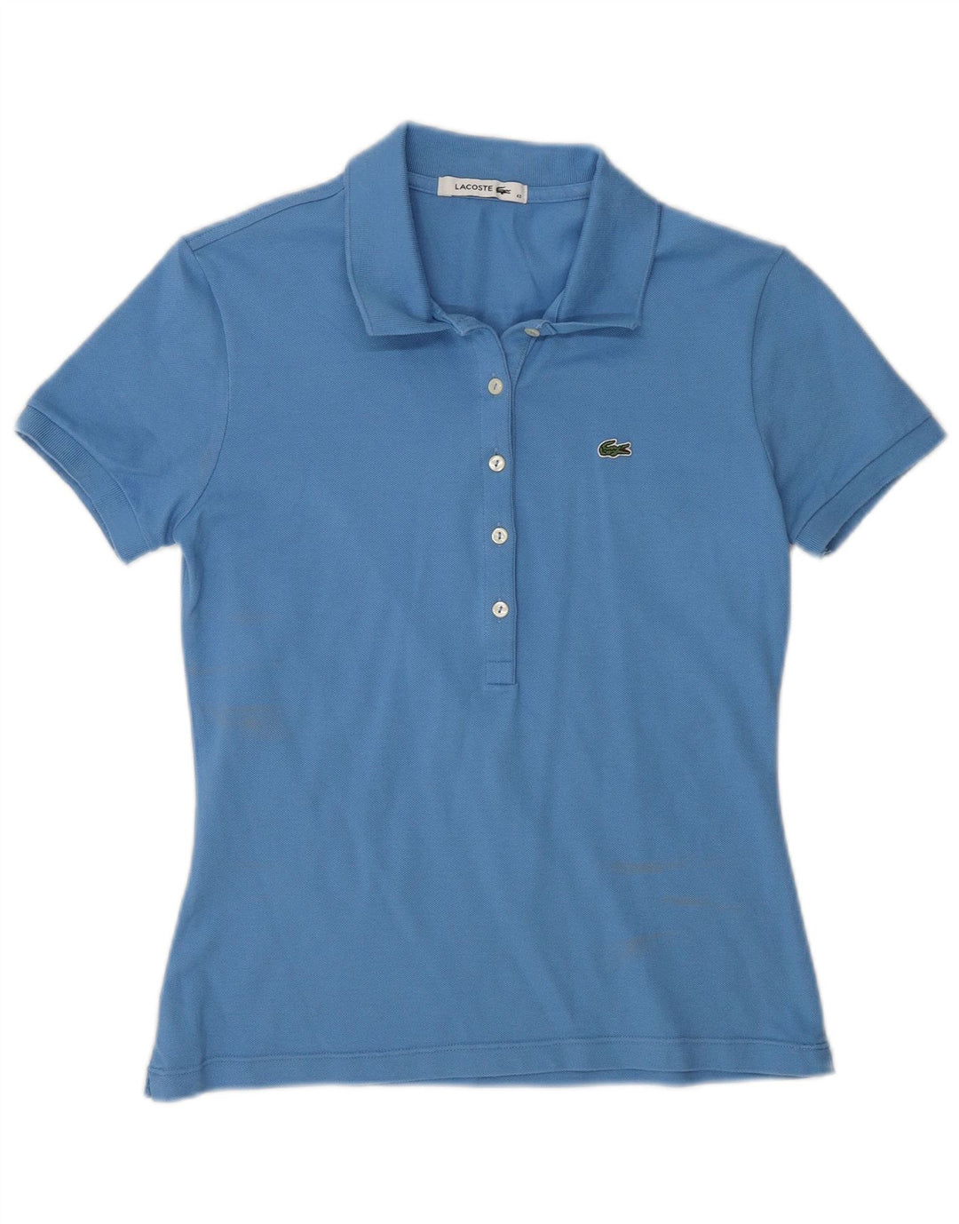 Γυναικείο πουκάμισο Polo Lacoste Μέγεθος 40 Μεσαίο Μπλε Βαμβακερό