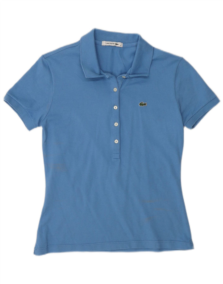 Γυναικείο πουκάμισο Polo Lacoste Μέγεθος 40 Μεσαίο Μπλε Βαμβακερό