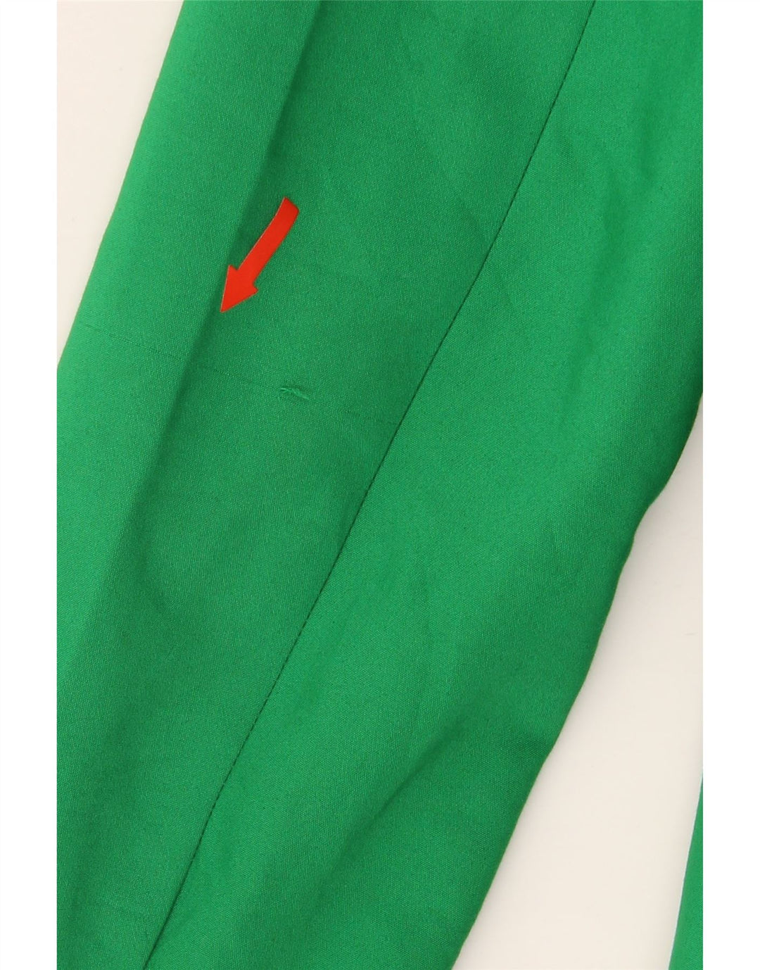 Zara Γυναικείο Μπουφάν Blazer Crop 1 Button UK 18 XL Green Polyester
