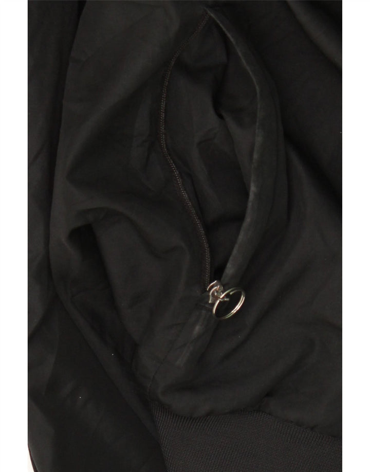 Ανδρική φόρμα γραφική Kappa Top Jacket XL Μαύρο πολυεστέρα