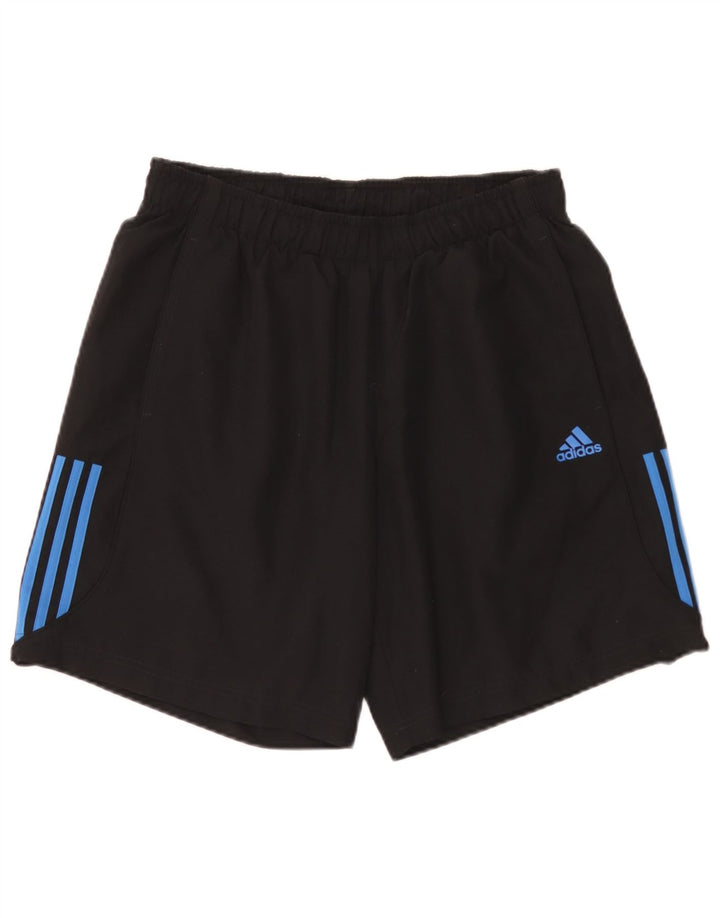 Ανδρικό σορτς Adidas Climalite Sport μεγάλο μαύρο πολυεστέρα