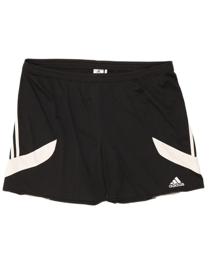 Ανδρικό αθλητικό σορτς Adidas Climalite 2XL Μαύρο Colourblock Πολυεστέρας