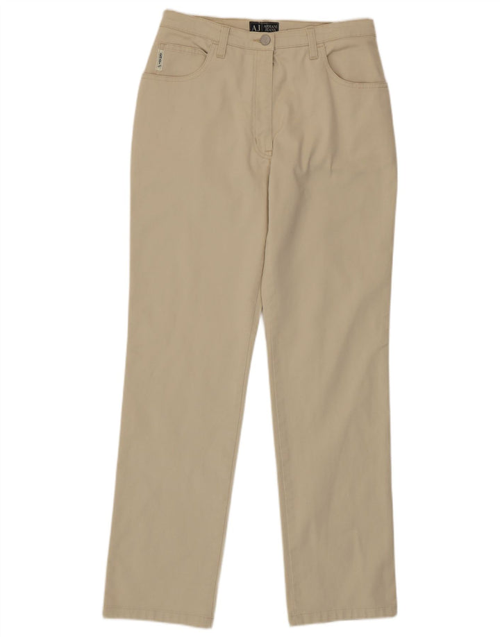 Armani Γυναικείο ίσιο casual παντελόνι W30 L30 Beige