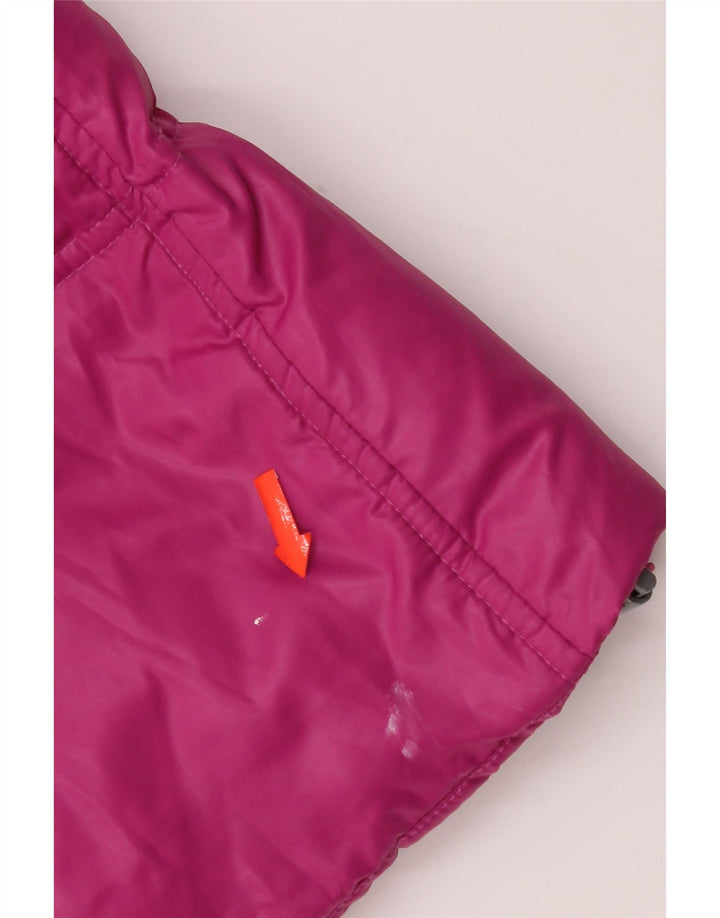 Champion Girls Hooded Jacket 11-12 Years Pink Polyester