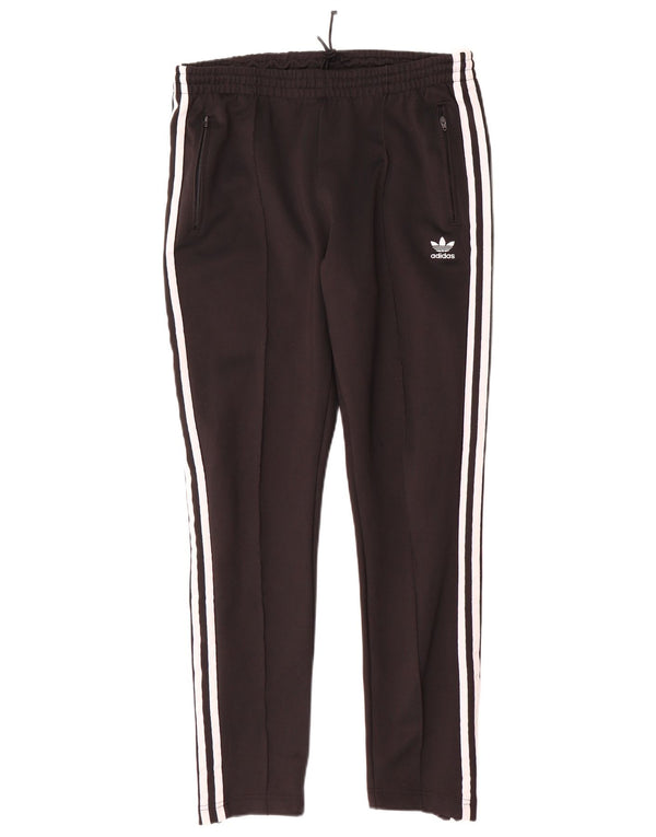 Adidas Γυναικεία φόρμα παντελόνι UK 14 μεσαίο μαύρο βαμβακερό