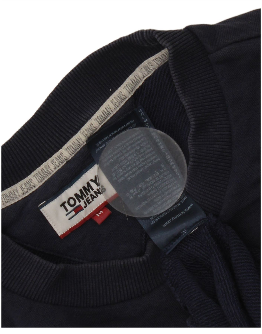 Γραφικό ανδρικό φούτερ Tommy Hilfiger Jumper Medium Navy Blue Colourblock