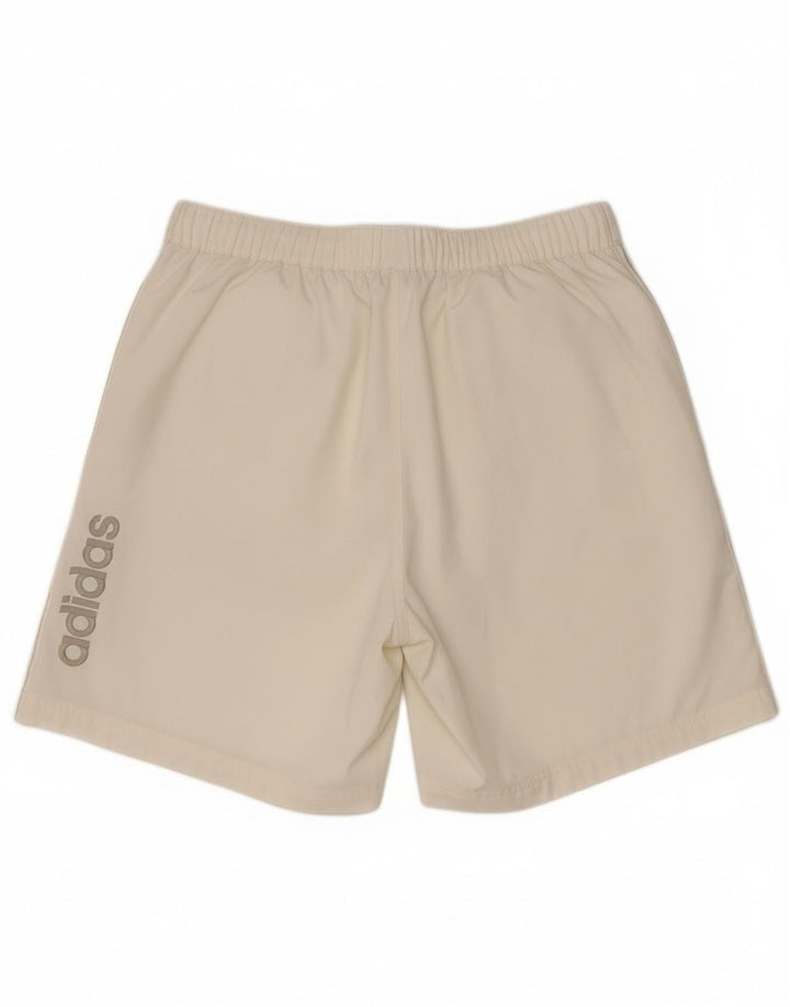 Adidas Γυναικείο Σορτς Cargo Graphic Medium W34 από λευκό πολυεστέρα