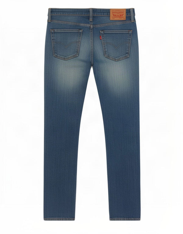 Levi's Mens 511 Slim Jeans W34 L32 Blue Cotton