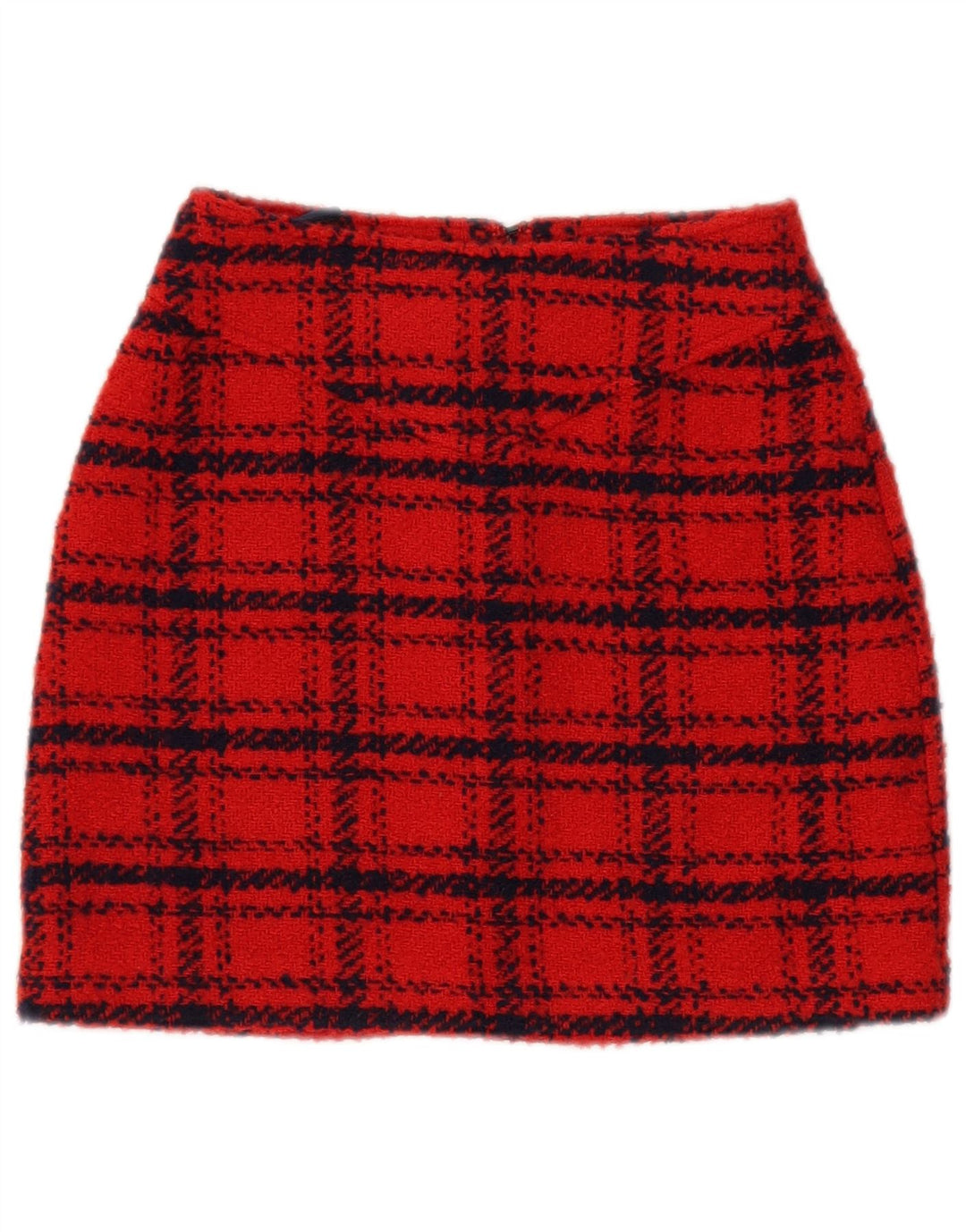 Γυναικεία Μίνι Φούστα Piombo IT 38 XS W26 Κόκκινη Check Polyester