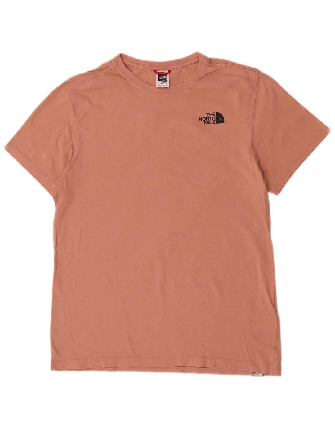 Ανδρικό γραφικό T-Shirt North Face Top Μεσαίο Ροζ Βαμβακερό