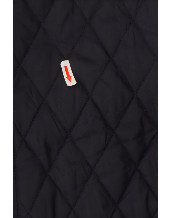 Zara Ανδρικό καπιτονέ μπουφάν UK 42 XL Navy Blue Polyester