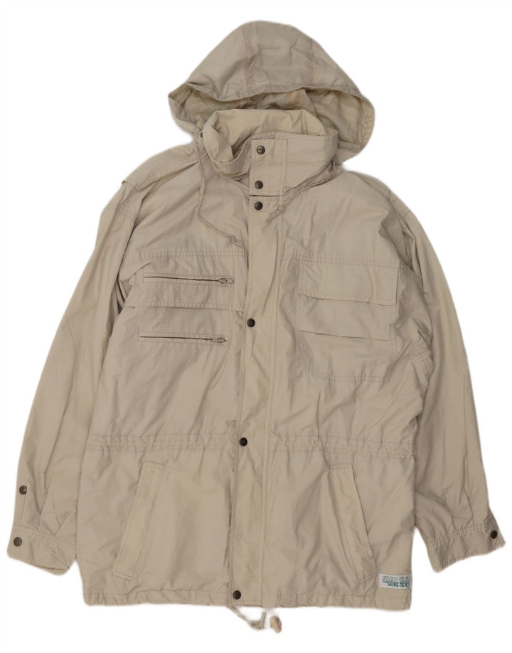 KLEPPER Ανδρικό Gore-Tex Hooded Utility Jacket UK 38 Βαμβακερό μεσαίο μπεζ