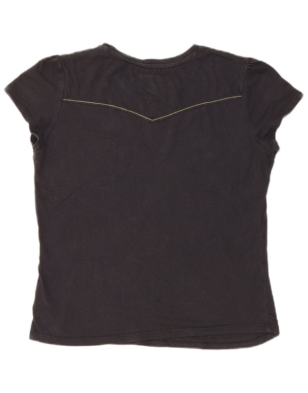 Levi's Girls Graphic T-Shirt Top 15-16 Years Black Cotton