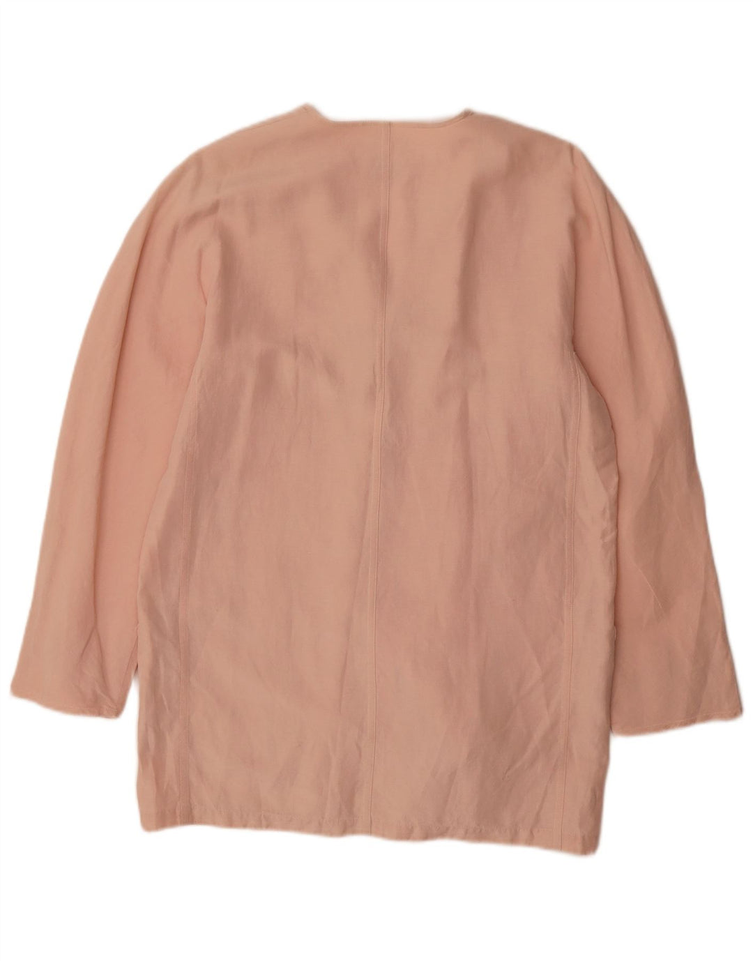 Max Mara Ανδρικό σακάκι με 3 κουμπιά σακάκι UK 12 Medium Pink Λευκό