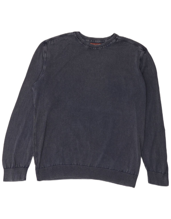 Ανδρικό πουλόβερ Marlboro Classics Crew Neck Jumper 3XL Navy Blue