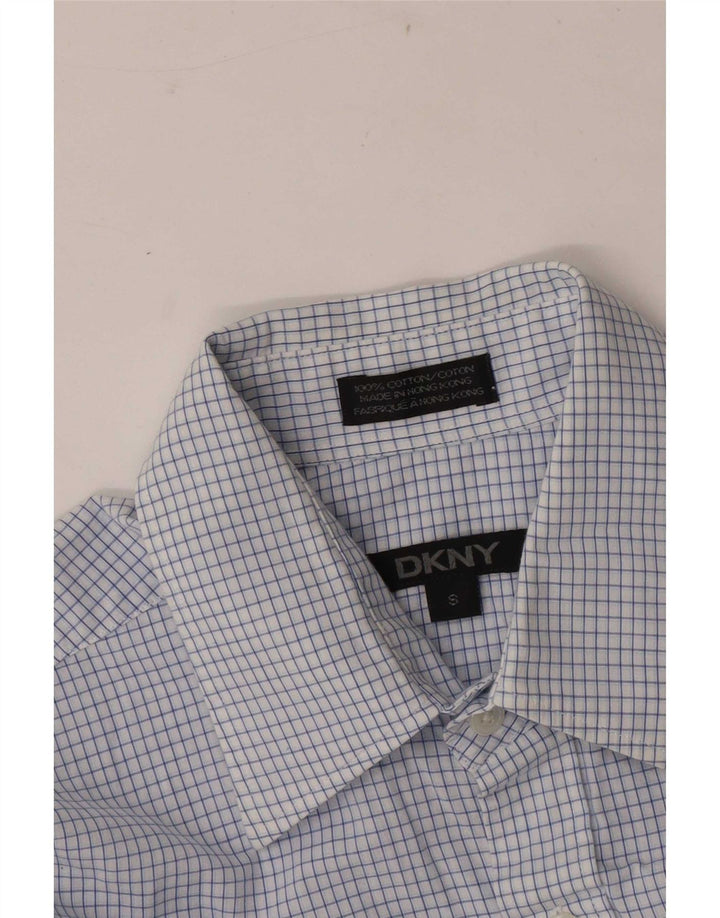 Ανδρικό πουκάμισο Dkny Small Blue Check Cotton