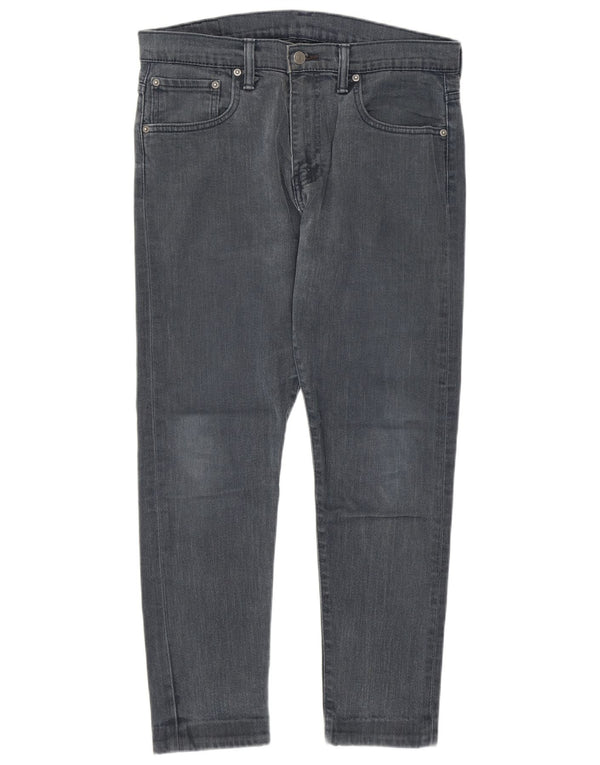 Ανδρικό τζιν LEVI'S Slim W32 L27 Γκρι βαμβακερό
