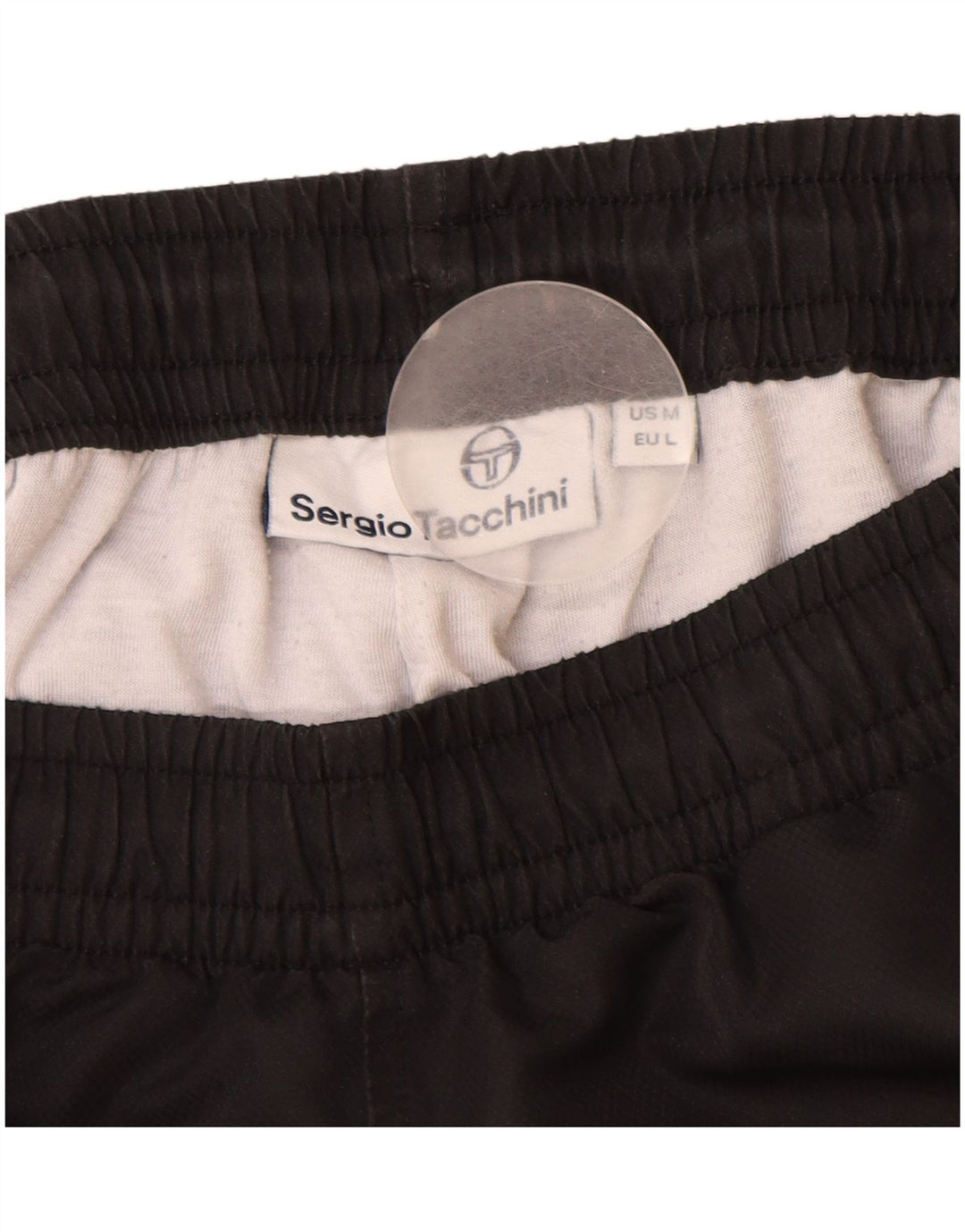 Ανδρική αθλητική φόρμα Sergio Tacchini Παντελόνι Joggers Μεσαίο Μαύρο Πολυεστέρα