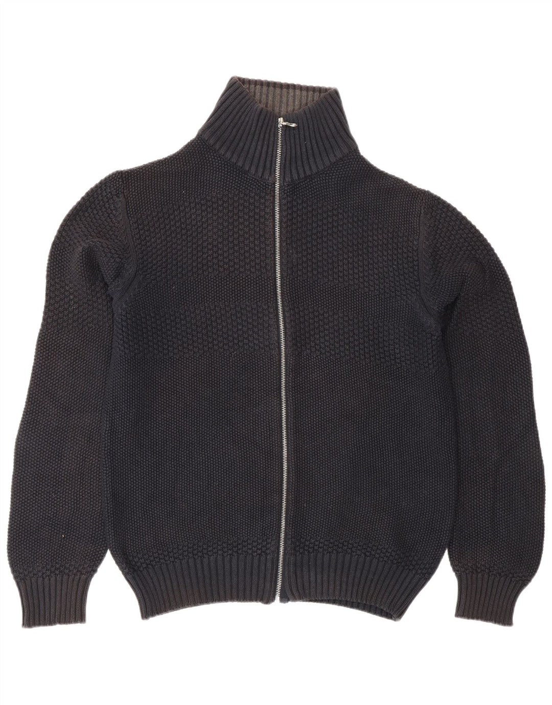 Jack & Jones Ανδρική ζακέτα πουλόβερ μεγάλο μαύρο βαμβακερό