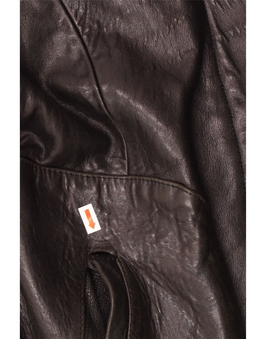 Vintage Γυναικείο Δερμάτινο Μπουφάν IT 44 Medium Black Leather Biker