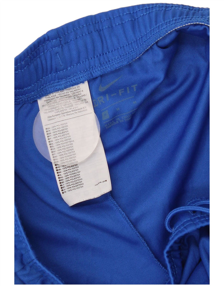 Ανδρικό αθλητικό σορτς Nike Dri Fit από μεσαίο μπλε πολυεστέρα