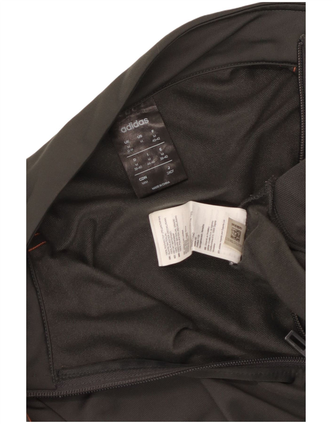 Γυναικεία αθλητική φόρμα Adidas Top Jacket UK 12/14 Medium Grey Polyester