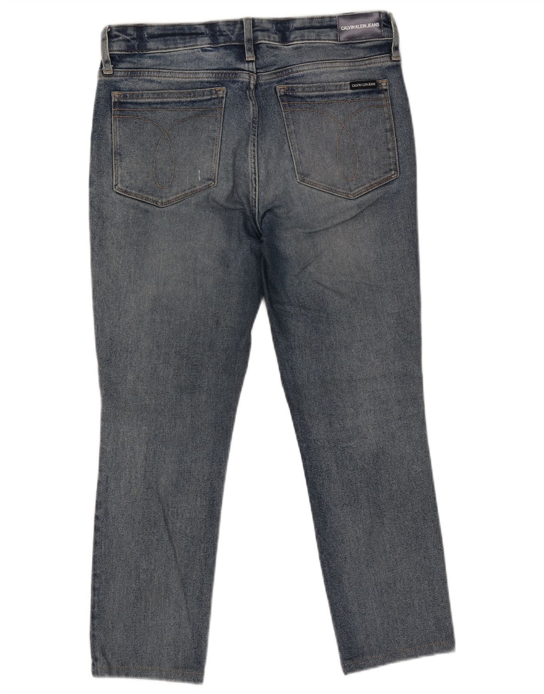 CALVIN KLEIN Ανδρικό τζιν Distressed Cropped Slim W30 L25 Blue