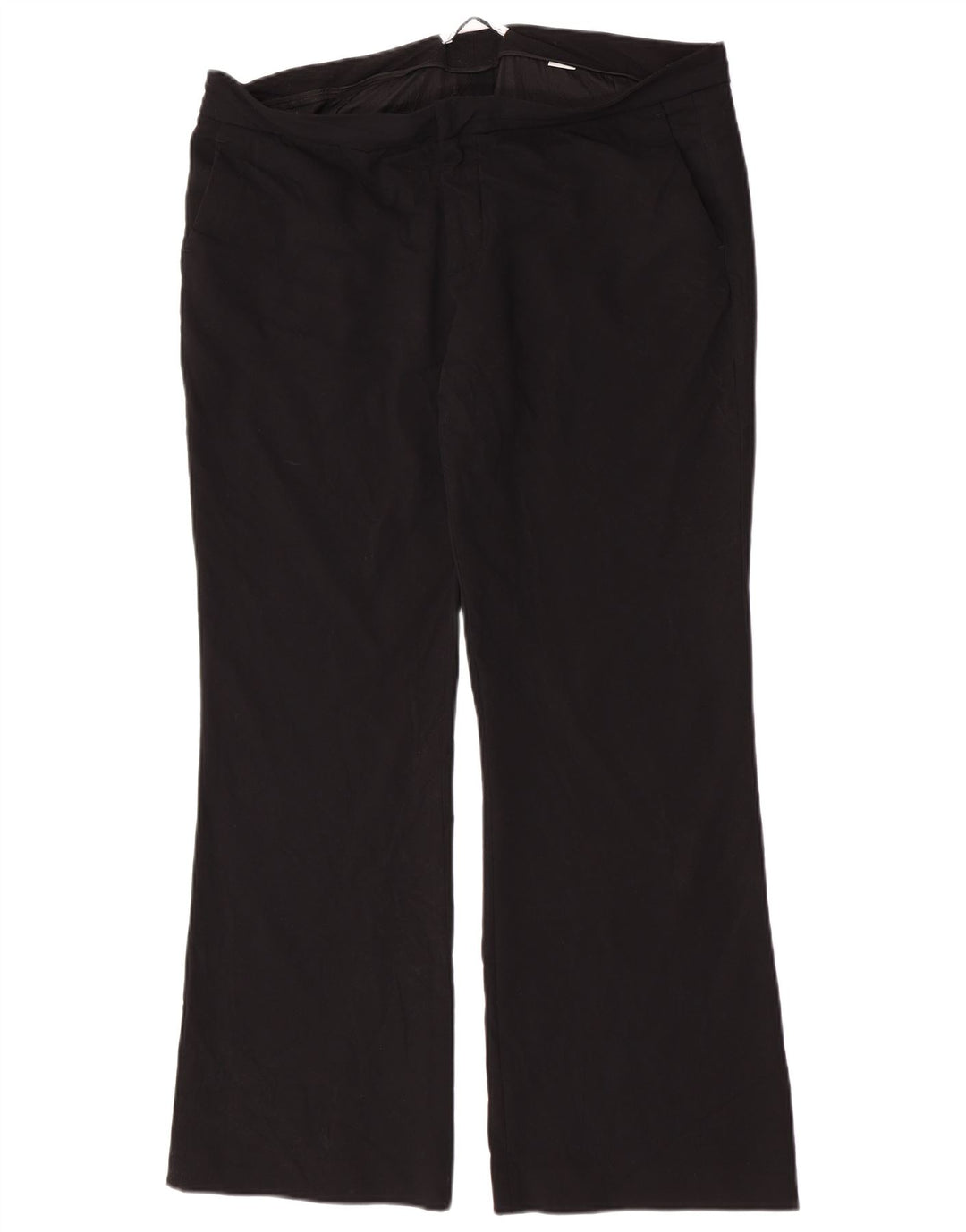 Zara Γυναικείο Bootcut Casual Παντελόνι 2XL W38 L32 Μαύρο