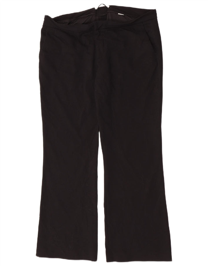 Zara Γυναικείο Bootcut Casual Παντελόνι 2XL W38 L32 Μαύρο