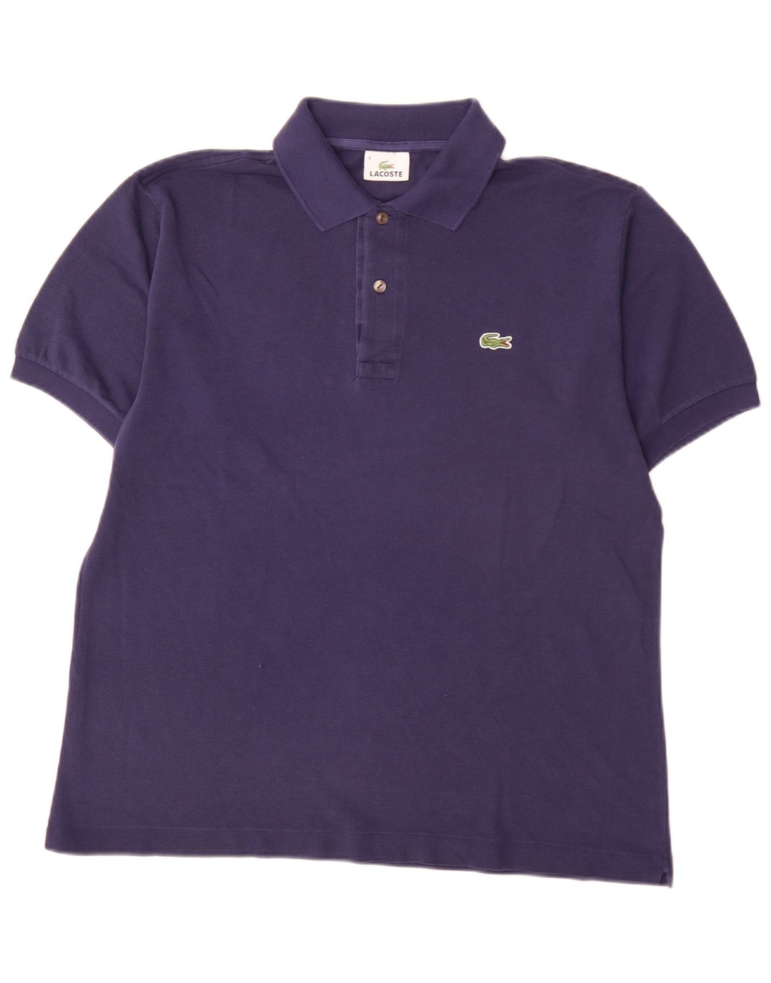 Ανδρικό πουκάμισο Polo Lacoste, Μέγεθος 4, Βαμβακερό μεσαίο μωβ