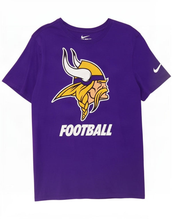 Ανδρικό T-shirt Nike Minnesota Vikings, μεσαίο βαμβακερό μπλουζάκι