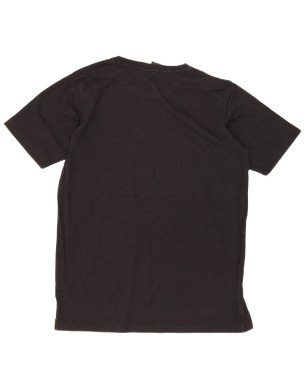 Quiksilver Boys Graphic T-Shirt Top 15-16 ετών Μαύρο βαμβακερό