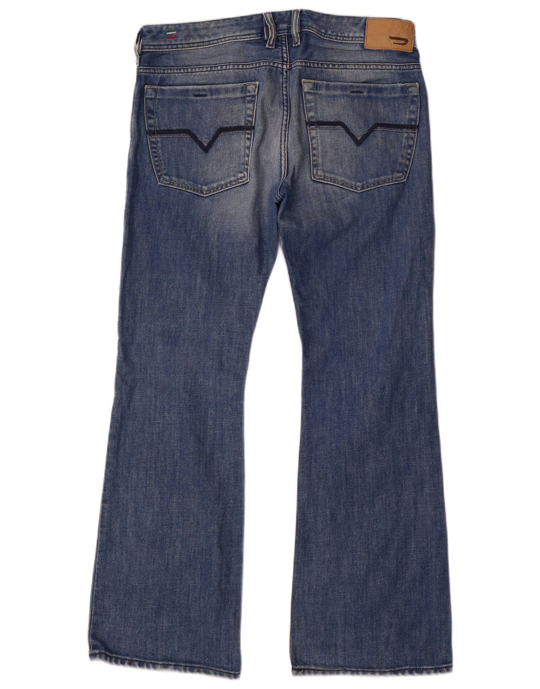 Ανδρικά DIESEL Zathan Bootcut Jeans W32 L30 Blue Cotton