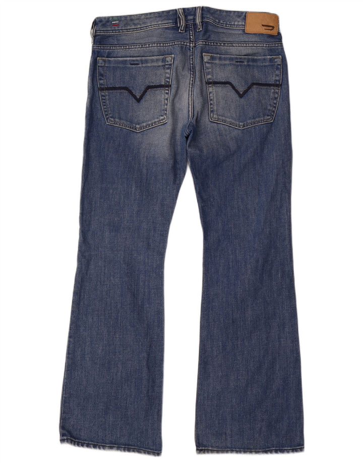 Ανδρικά DIESEL Zathan Bootcut Jeans W32 L30 Blue Cotton