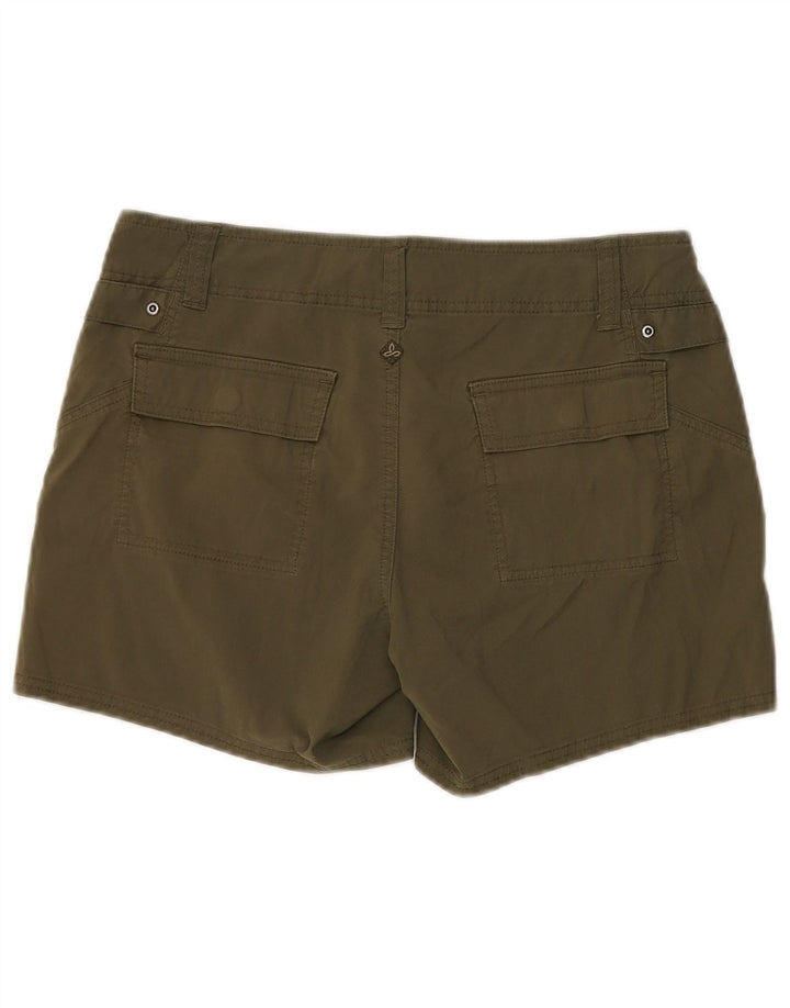 Prana Γυναικείο Σορτς Cargo US 8 Medium W32 Χακί βαμβακερό