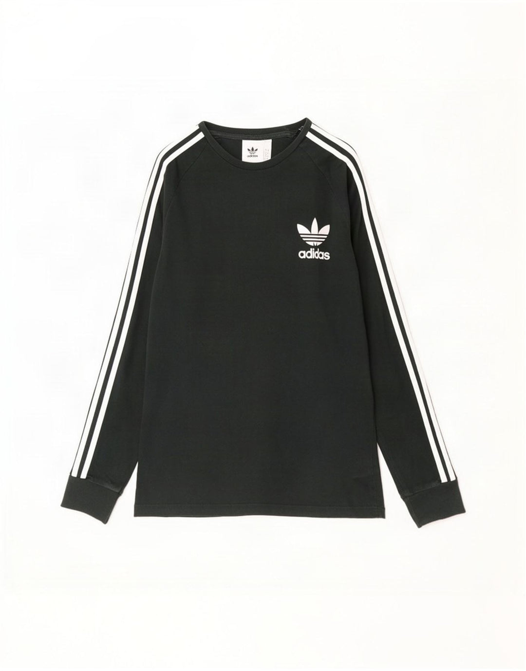 Ανδρικό γραφικό τοπ Adidas με μακρυμάνικο μεσαίο πράσινο